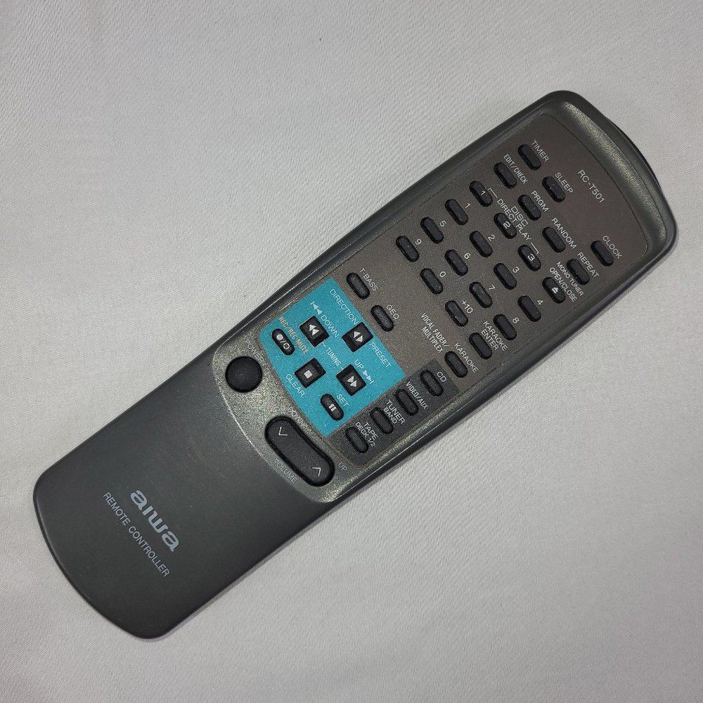 Aiwa RC-T501 Remote Control for Receiver Amplifier CD Player Tuner
